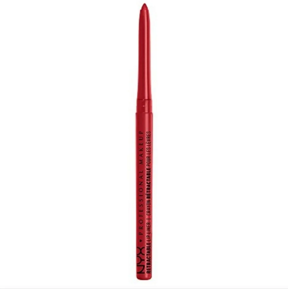 4 x NYX Mechanical Lip Liner Pencil, Red
